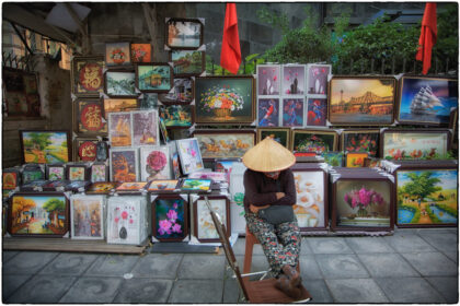 Art Stall Vendor.