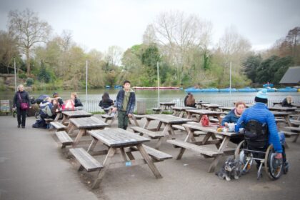 Cafe by the Lake- Gerry Atkinson