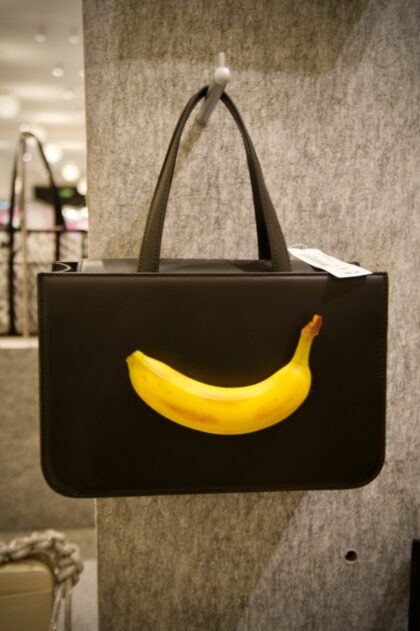 Handbag in Selfridges- Gerry Atkinson