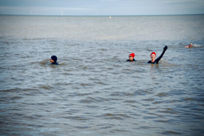 Sea swimmers, Whitstable - Gerry Atkinson