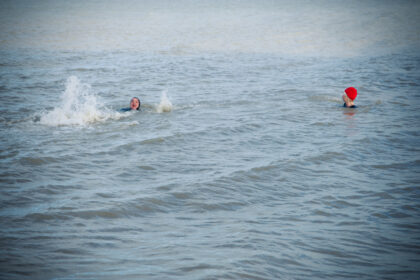 Sea swimmers, Whitstable - Gerry Atkinson