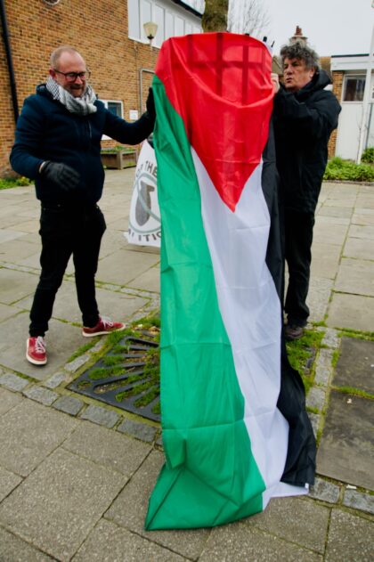 Demonstration in Support of Palestine Solidarity Campaign.  Feb.2024