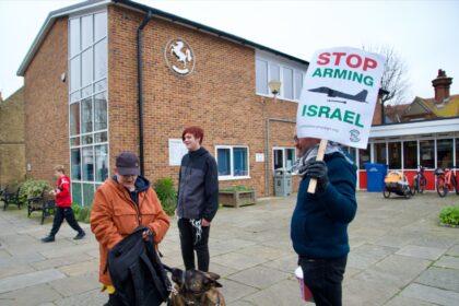 Demonstration in Support of Palestine Solidarity Campaign.  Feb.2024