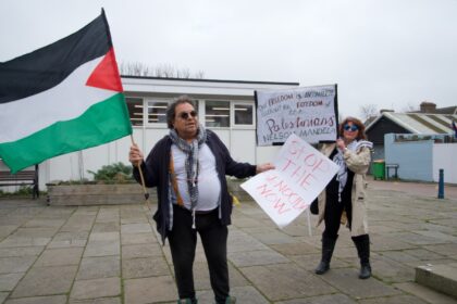Demonstration in Support of Palestine Solidarity Campaign.  Feb.2024