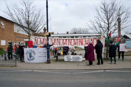 Demonstration in Support of Palestine Solidarity Campaign.  Feb.2024