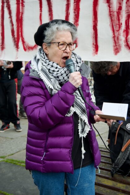 Demonstration in Support of Palestine Solidarity Campaign.  Feb.2024