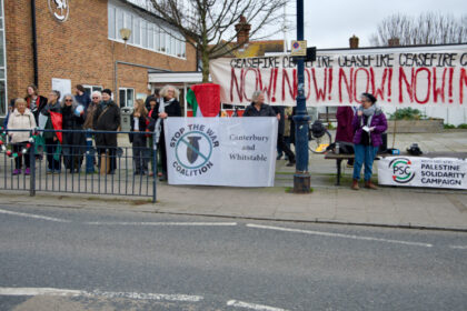 Demonstration in Support of Palestine Solidarity Campaign.  Feb.2024