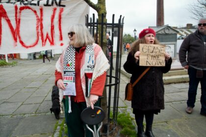 Demonstration in Support of Palestine Solidarity Campaign.  Feb.2024