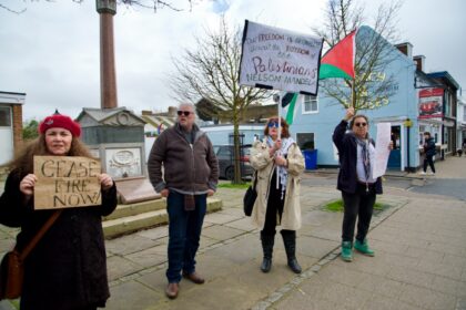 Demonstration in Support of Palestine Solidarity Campaign.  Feb.2024