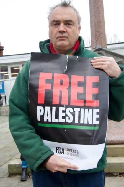 Demonstration in Support of Palestine Solidarity Campaign.  Feb.2024