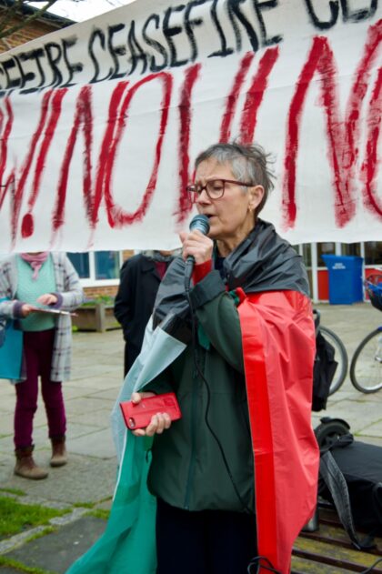 Demonstration in Support of Palestine Solidarity Campaign.  Feb.2024