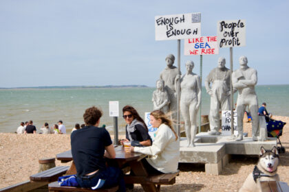 ‘Sirens of Sewage’ art installation -Gerry Atkinson