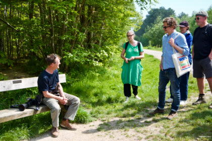 'CANOPY' Event in Clowe's Wood- Gerry Atkinson