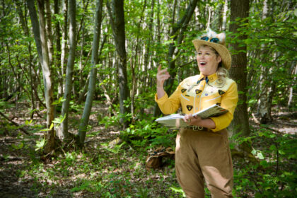 'CANOPY' Event in Clowe's Wood- Gerry Atkinson
