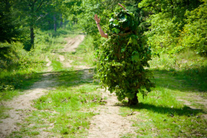 'CANOPY' Event in Clowe's Wood- Gerry Atkinson