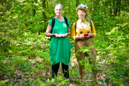 'CANOPY' Event in Clowe's Wood- Gerry Atkinson