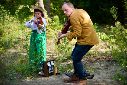 'CANOPY' Event in Clowe's Wood- Gerry Atkinson